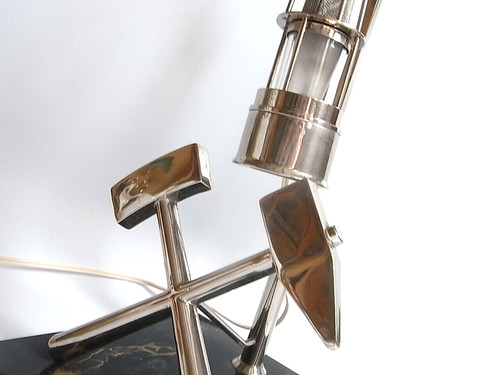 Art deco chrom gruben - ",