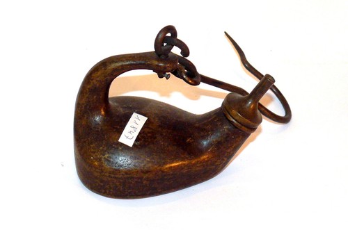 Metall lampe frosch - lampe,