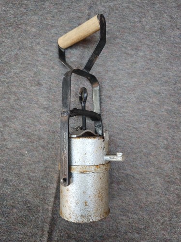 Originale antike bergbau lampe - originale,