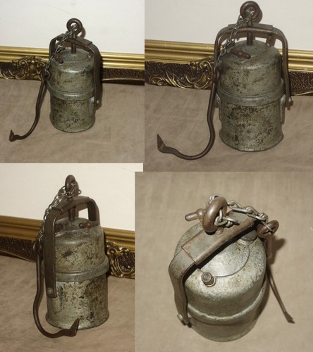 Alte grubenlampe bergbaulampe - alte,