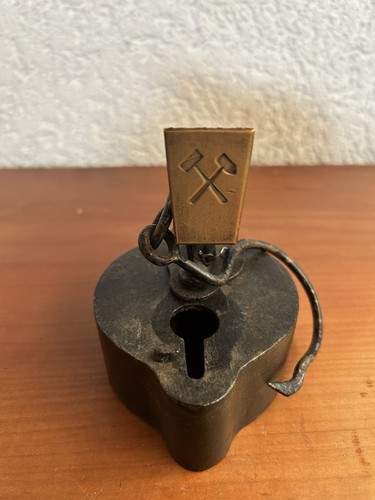 Alte grubenlampe frosch - grubenlampe,