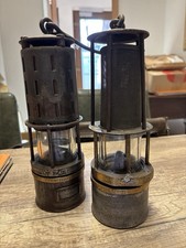 2x Bergbau Lampe Grubenlampe