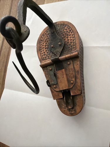 Alte bergbaulampe - alte,