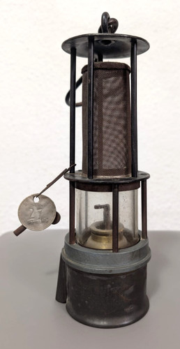 Alte grubenlampe - alte,