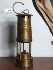 Bergbaulampe Vintage Messing