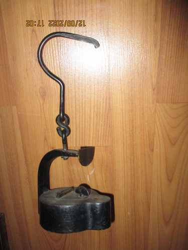 Antike grubenlampe froschlampe - antike,